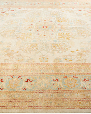 Mogul, One-of-a-Kind Hand-Knotted Area Rug  - Ivory, 9' 0" x 11' 10"
