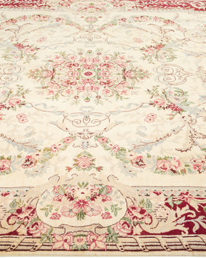 Mogul, One-of-a-Kind Hand-Knotted Area Rug  - Ivory, 6' 0" x 9' 6"