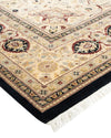 Mogul, One-of-a-Kind Hand-Knotted Area Rug  - Black, 8' 2" x 10' 3"