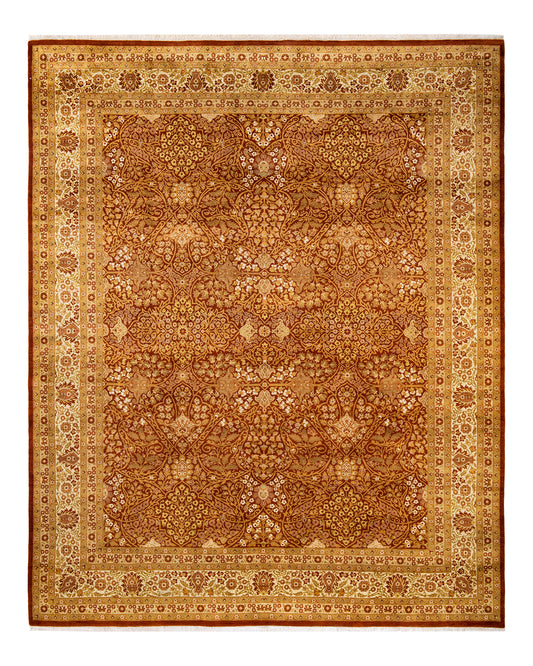 Mogul, One-of-a-Kind Hand-Knotted Area Rug  - Orange, 8' 4" x 10' 4"