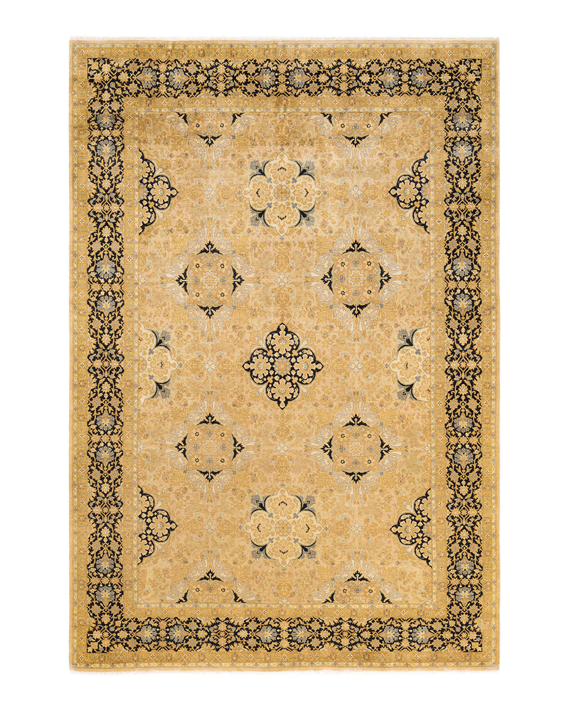 Mogul, One-of-a-Kind Hand-Knotted Area Rug  - Yellow, 6' 0