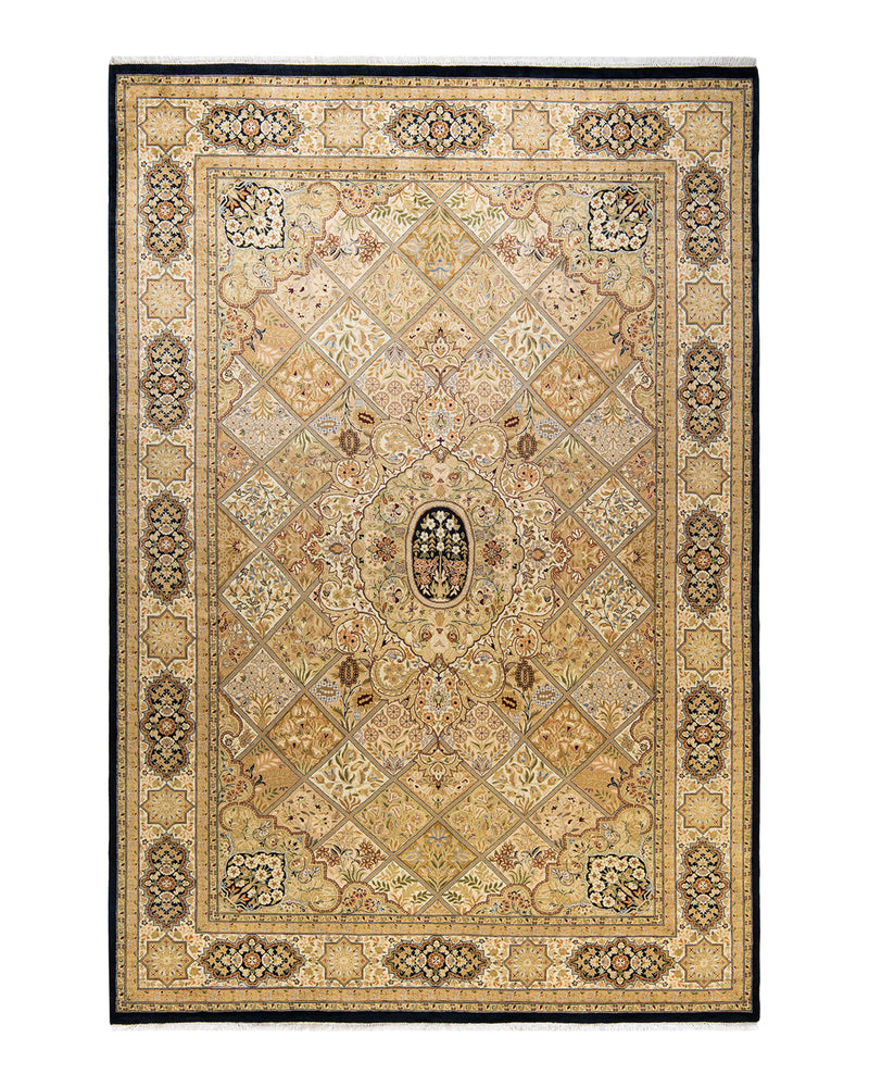 Mogul, One-of-a-Kind Hand-Knotted Area Rug  - Brown, 6' 8