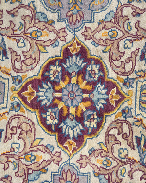 Mogul, One-of-a-Kind Hand-Knotted Area Rug  - Purple, 6' 1" x 9' 1"