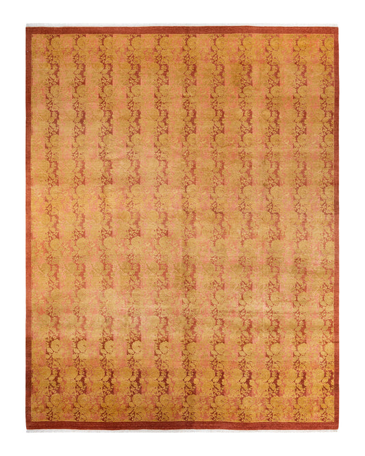 Mogul, One-of-a-Kind Hand-Knotted Area Rug  - Pink, 9' 0" x 11' 10"