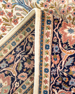 Mogul, One-of-a-Kind Hand-Knotted Area Rug  - Ivory, 6' 1" x 8' 10"