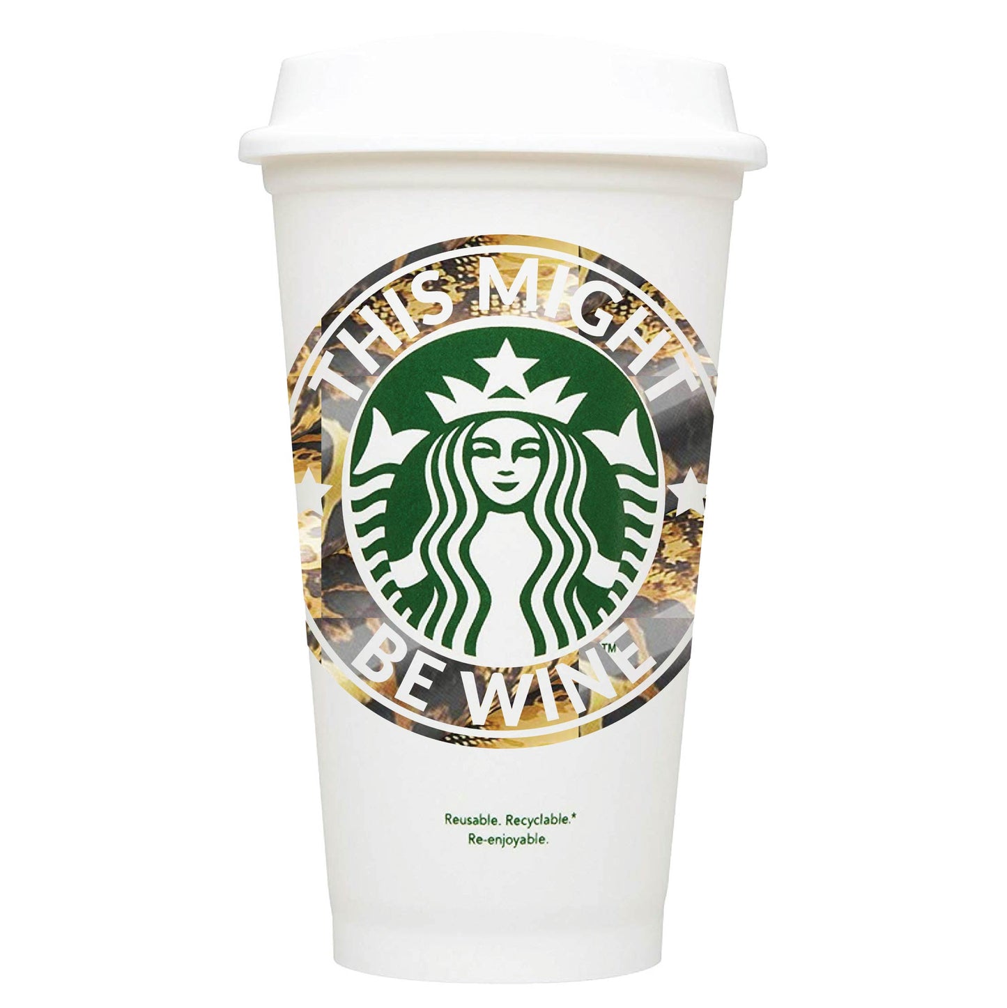 This Might Be Wine Starbucks Hot Cup
