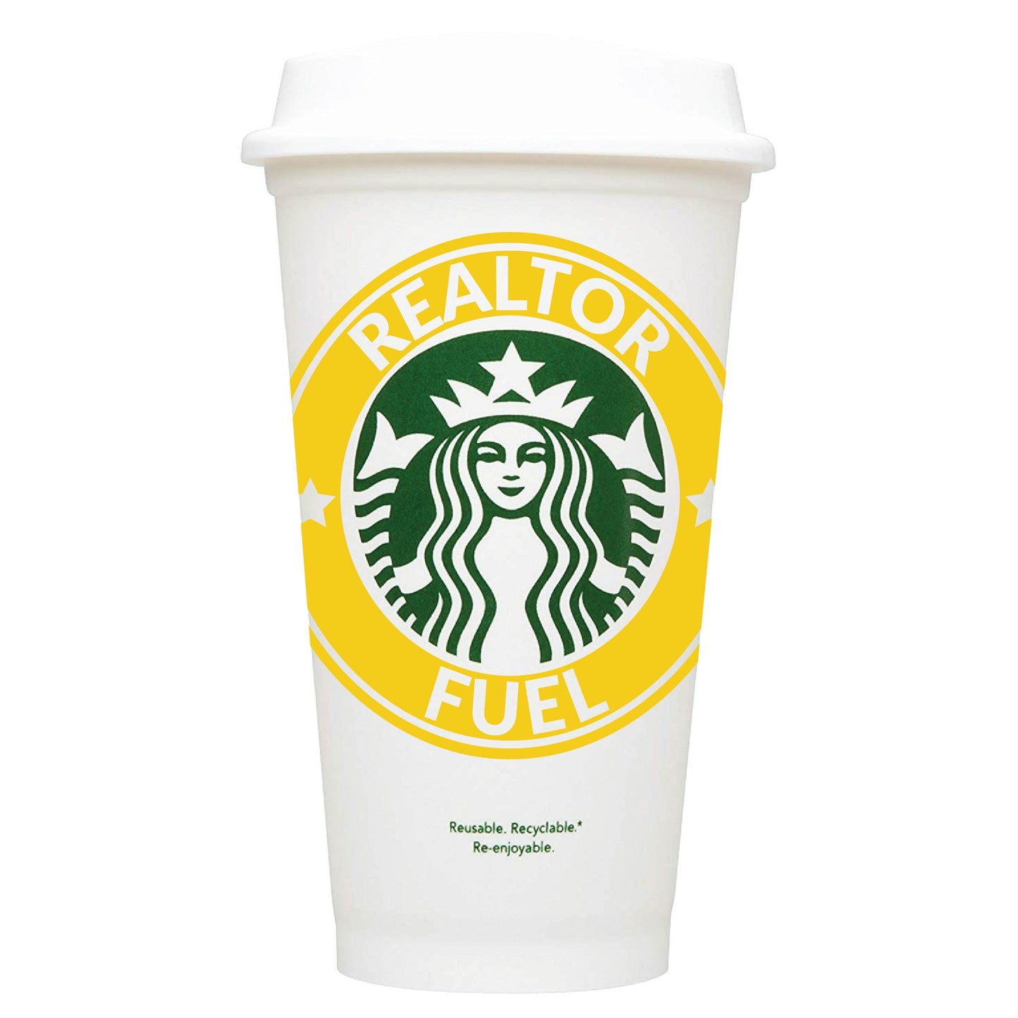 Realtor Fuel Starbucks Hot Cup
